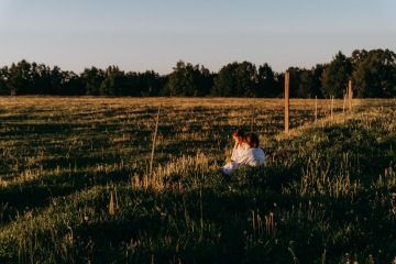Klidný odpočinek v přírodě u statku nádech v Děkanovicích na Vysočině.